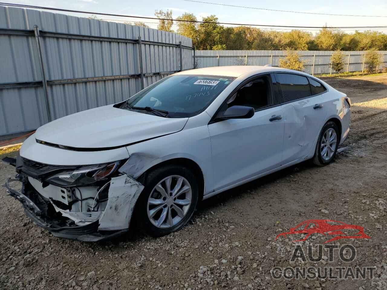 CHEVROLET MALIBU 2020 - 1G1ZD5ST7LF124535