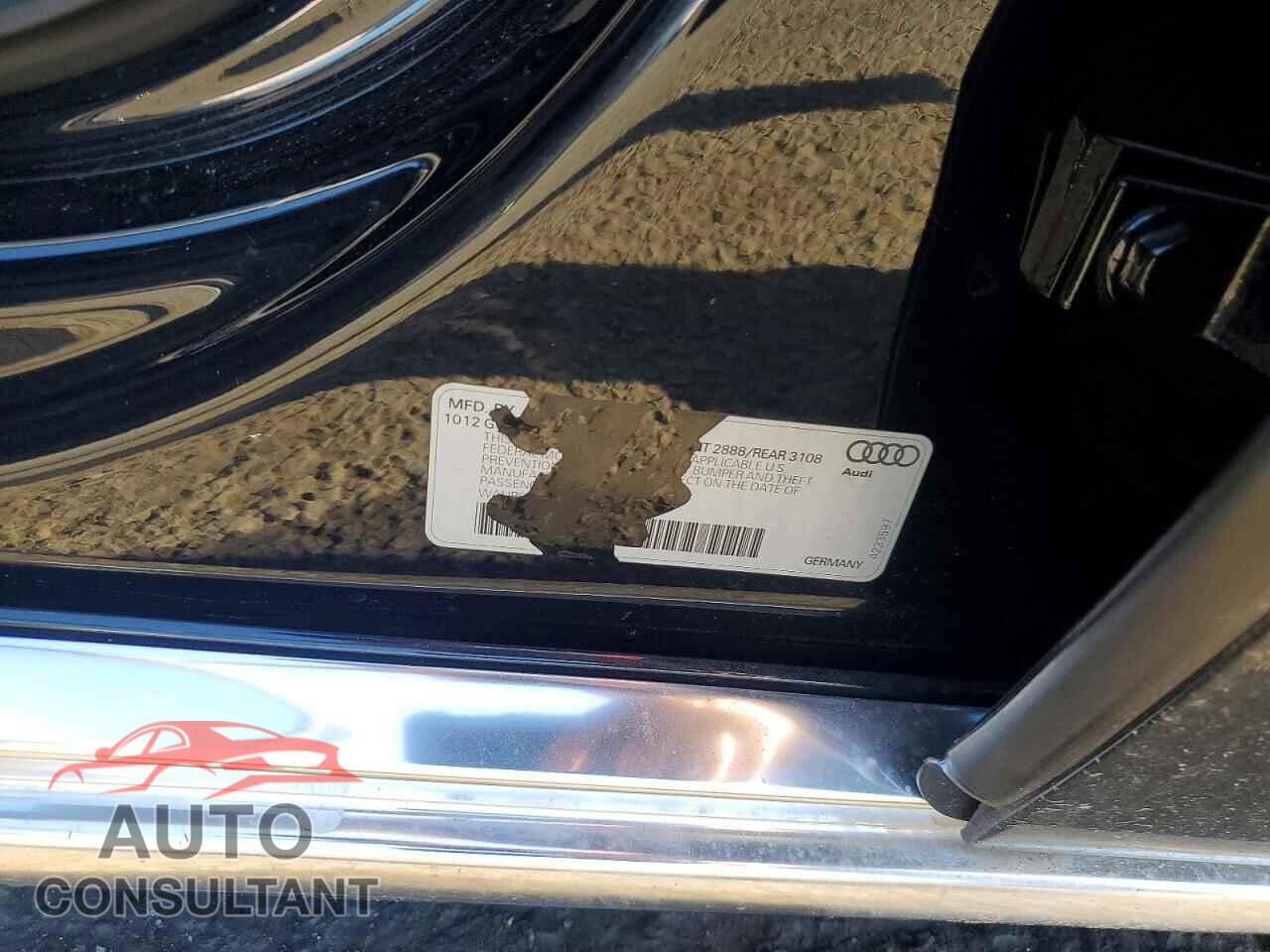 AUDI A8 2013 - WAURGAFD4DN013746