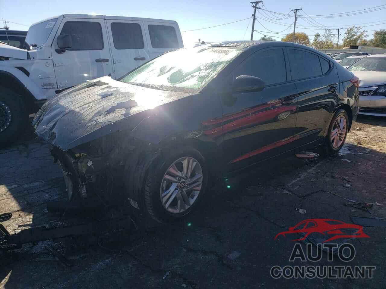 HYUNDAI ELANTRA 2019 - KMHD84LF1KU762035