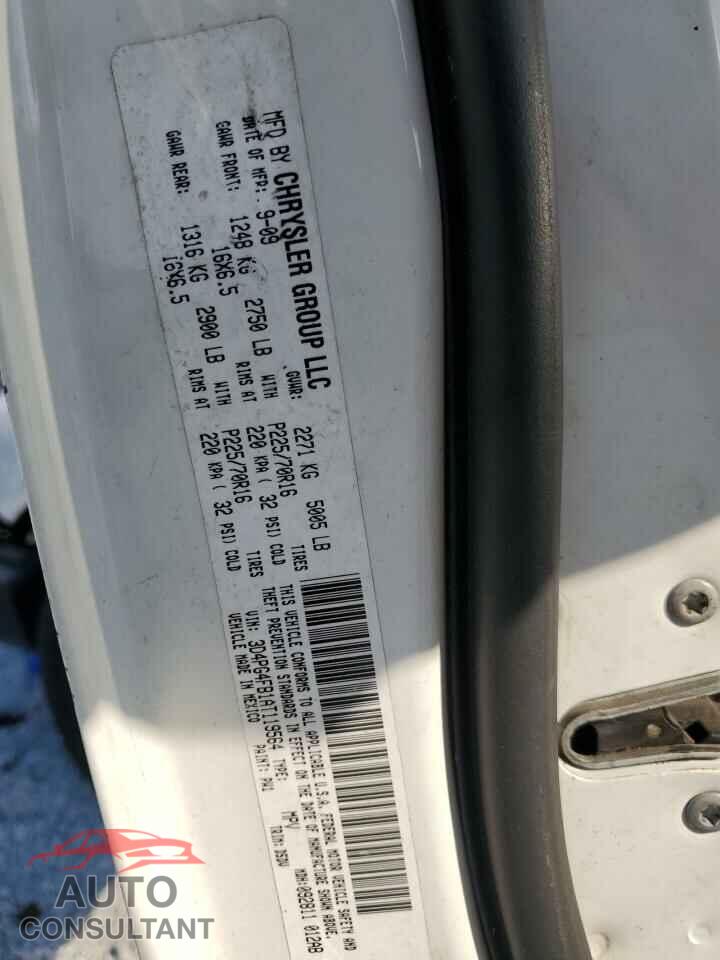 DODGE JOURNEY 2010 - 3D4PG4FB1AT119564