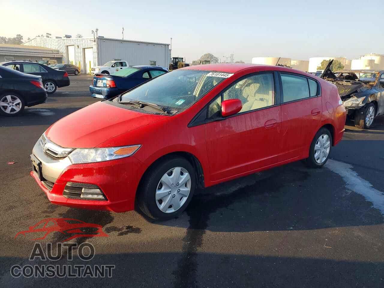 HONDA INSIGHT 2012 - JHMZE2H37CS005741