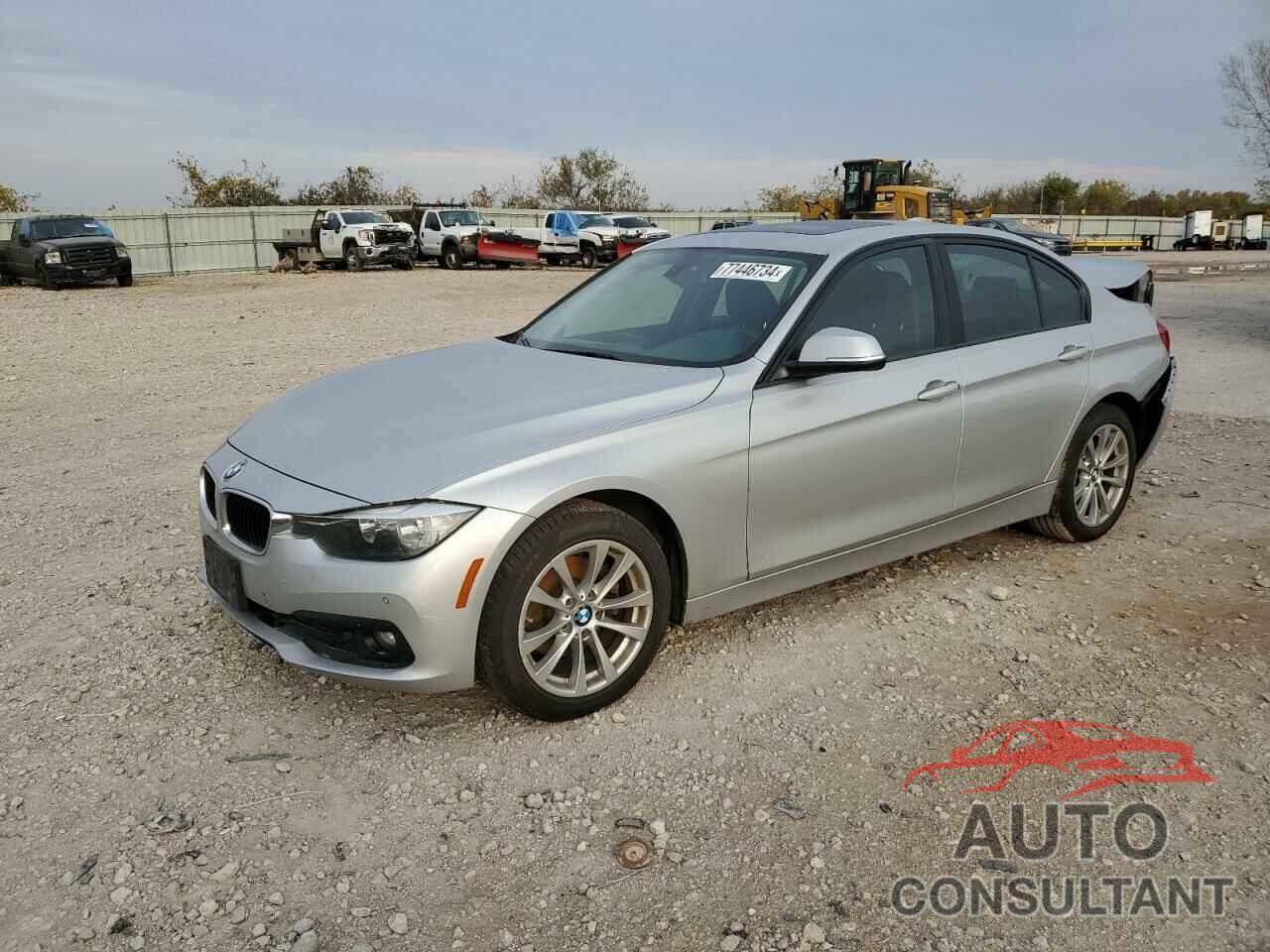 BMW 3 SERIES 2016 - WBA8E5G53GNU21370