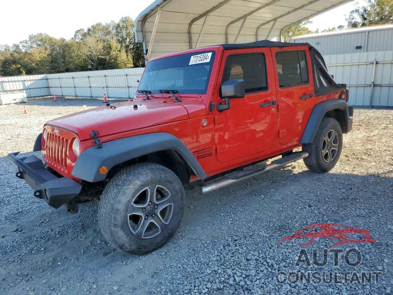 JEEP WRANGLER 2015 - 1C4BJWDG3FL549246