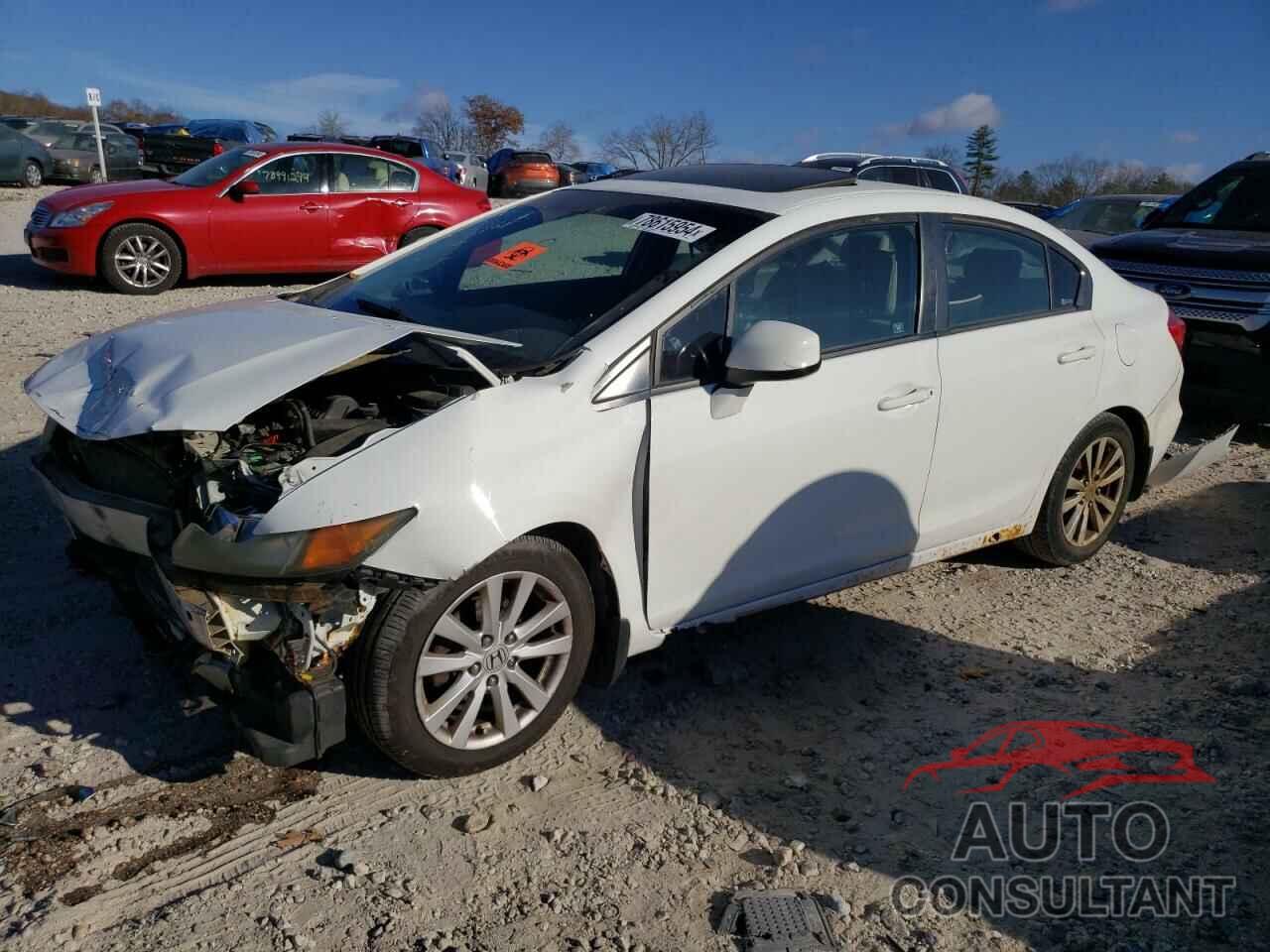 HONDA CIVIC 2012 - 2HGFB2F96CH309446