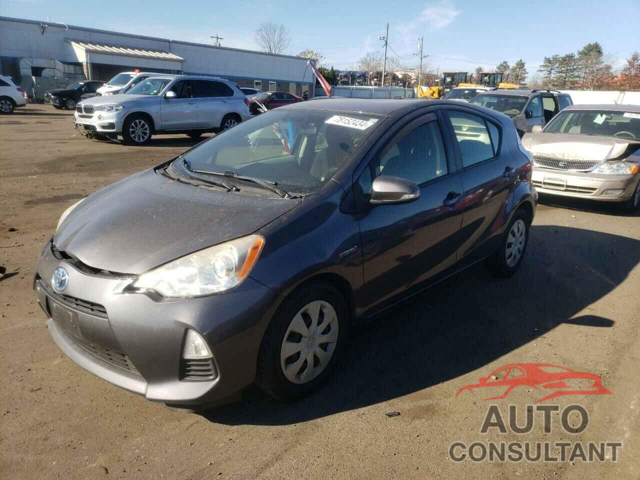 TOYOTA PRIUS 2012 - JTDKDTB36C1507408