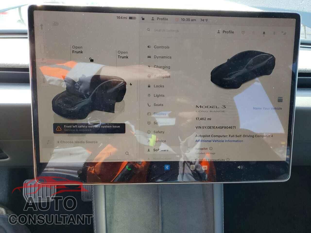 TESLA MODEL 3 2025 - 5YJ3E1EA4SF904671