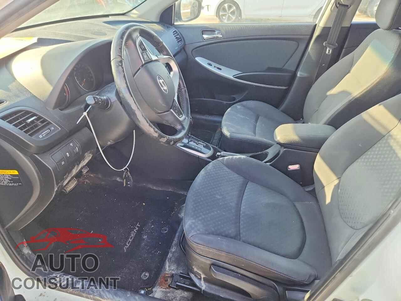 HYUNDAI ACCENT 2012 - KMHCU5AE0CU033713