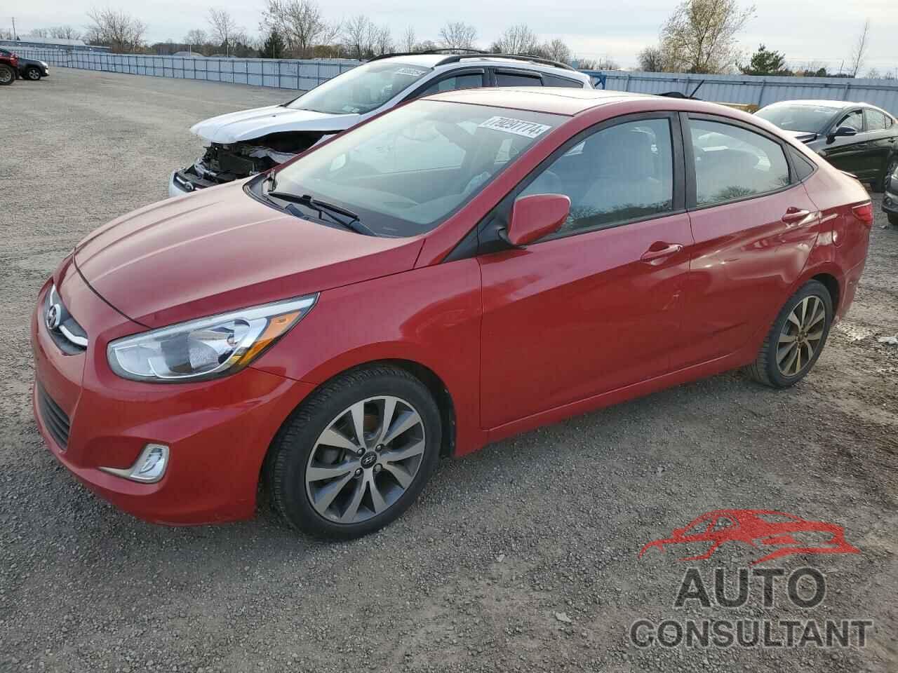 HYUNDAI ACCENT 2017 - KMHCT4AE7HU330207