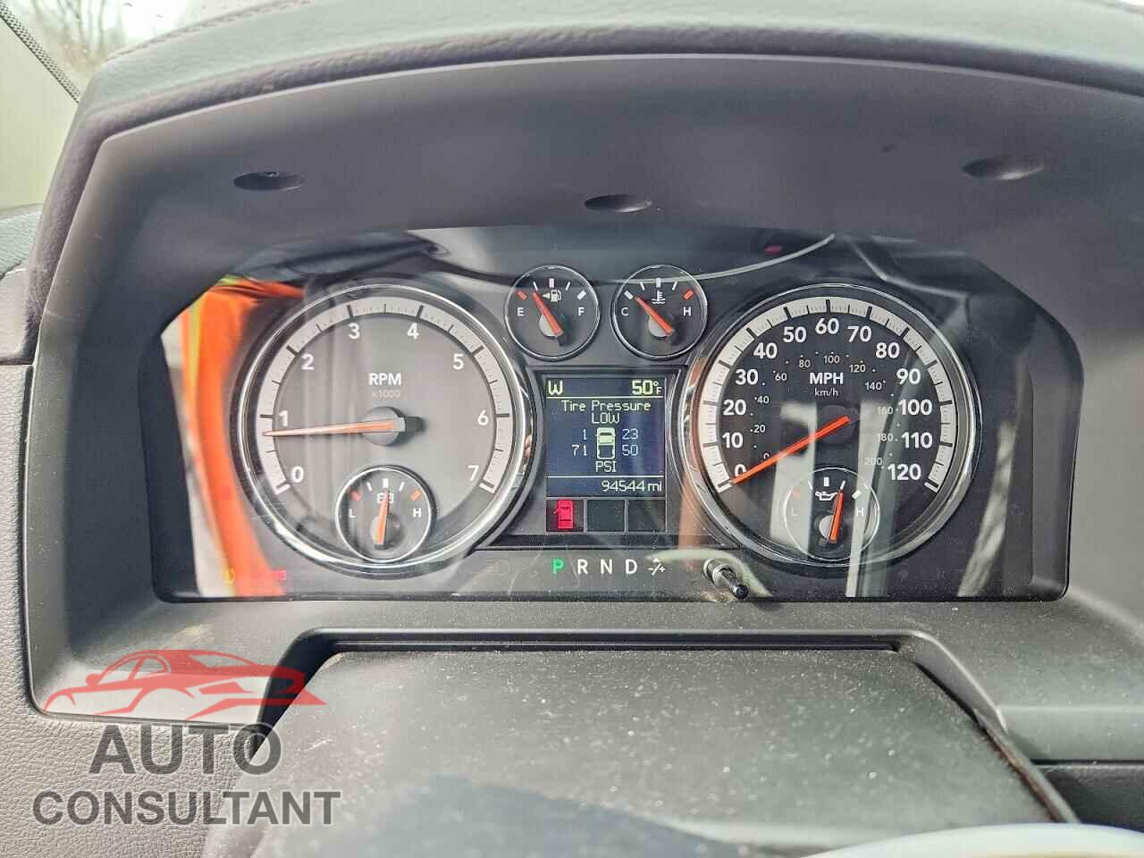 DODGE RAM 2500 2012 - 3C6TD5FT3CG266345