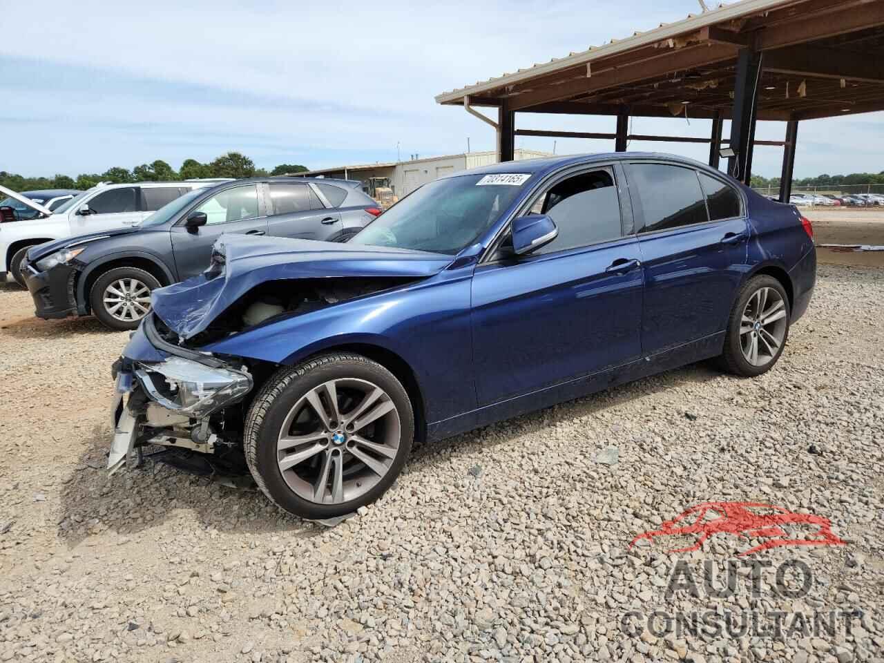 BMW 3 SERIES 2016 - WBA8E3C52GK500685