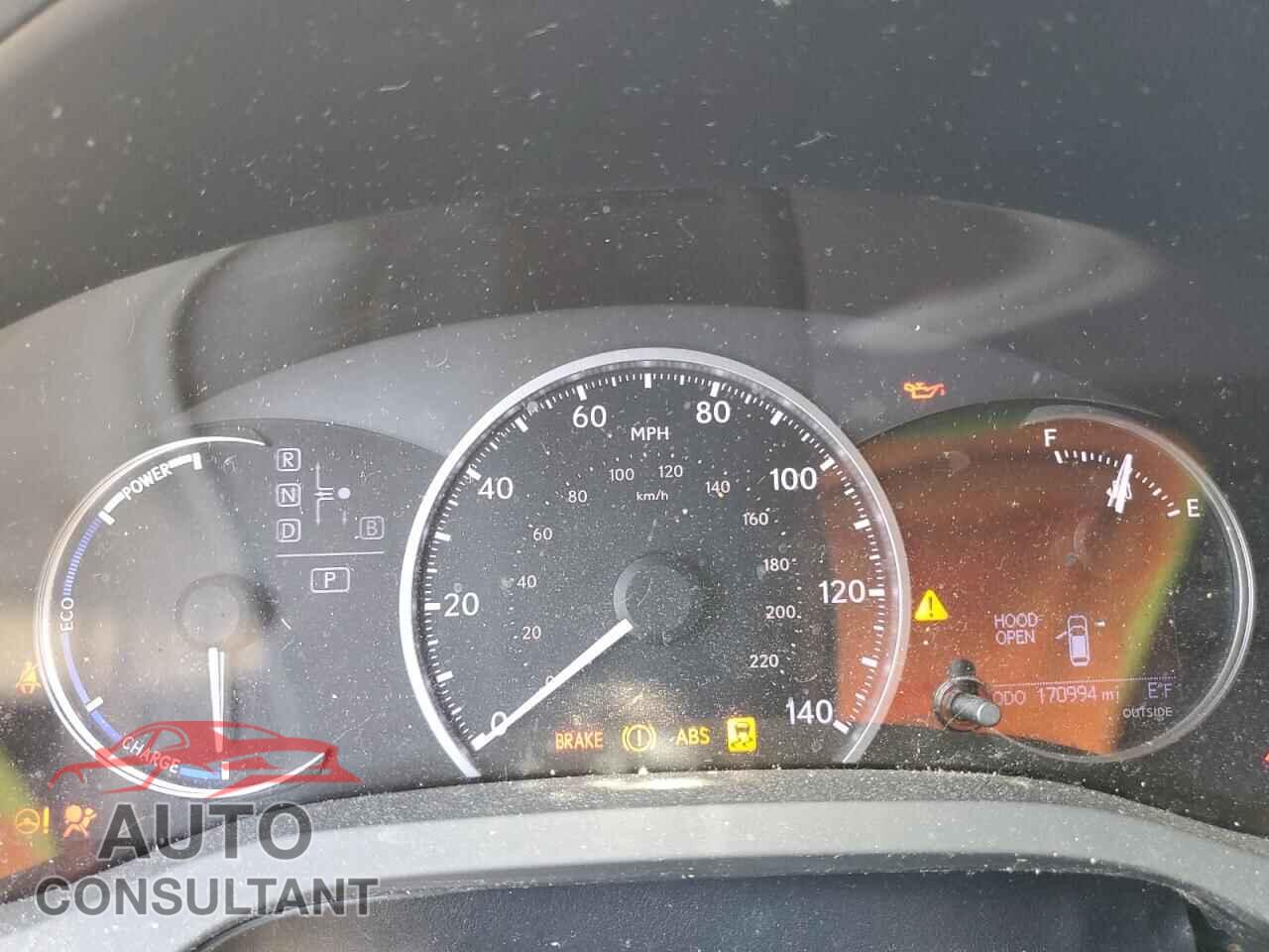 LEXUS CT 200 2013 - JTHKD5BH0D2159672