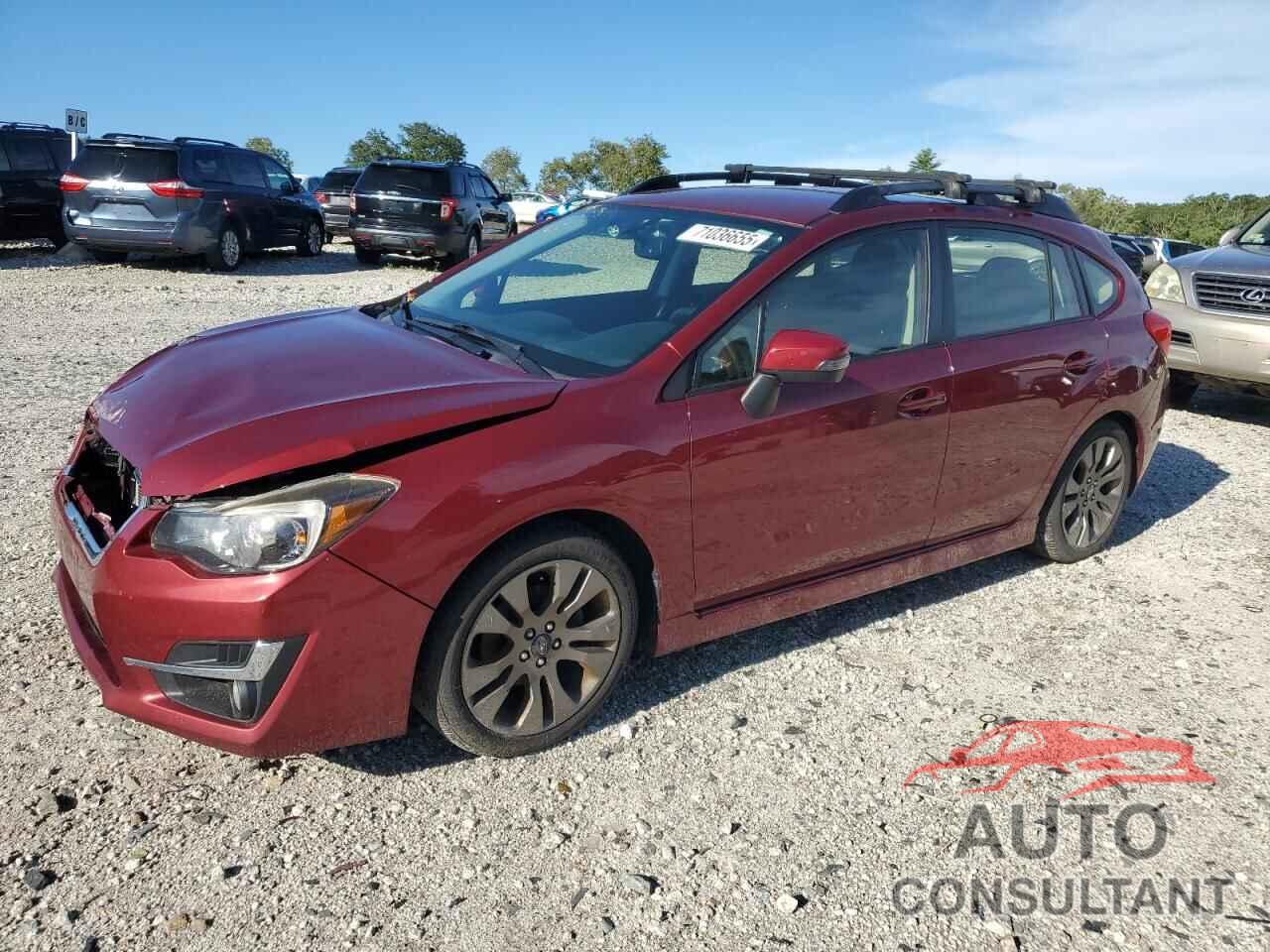 SUBARU IMPREZA 2016 - JF1GPAP65G8293373