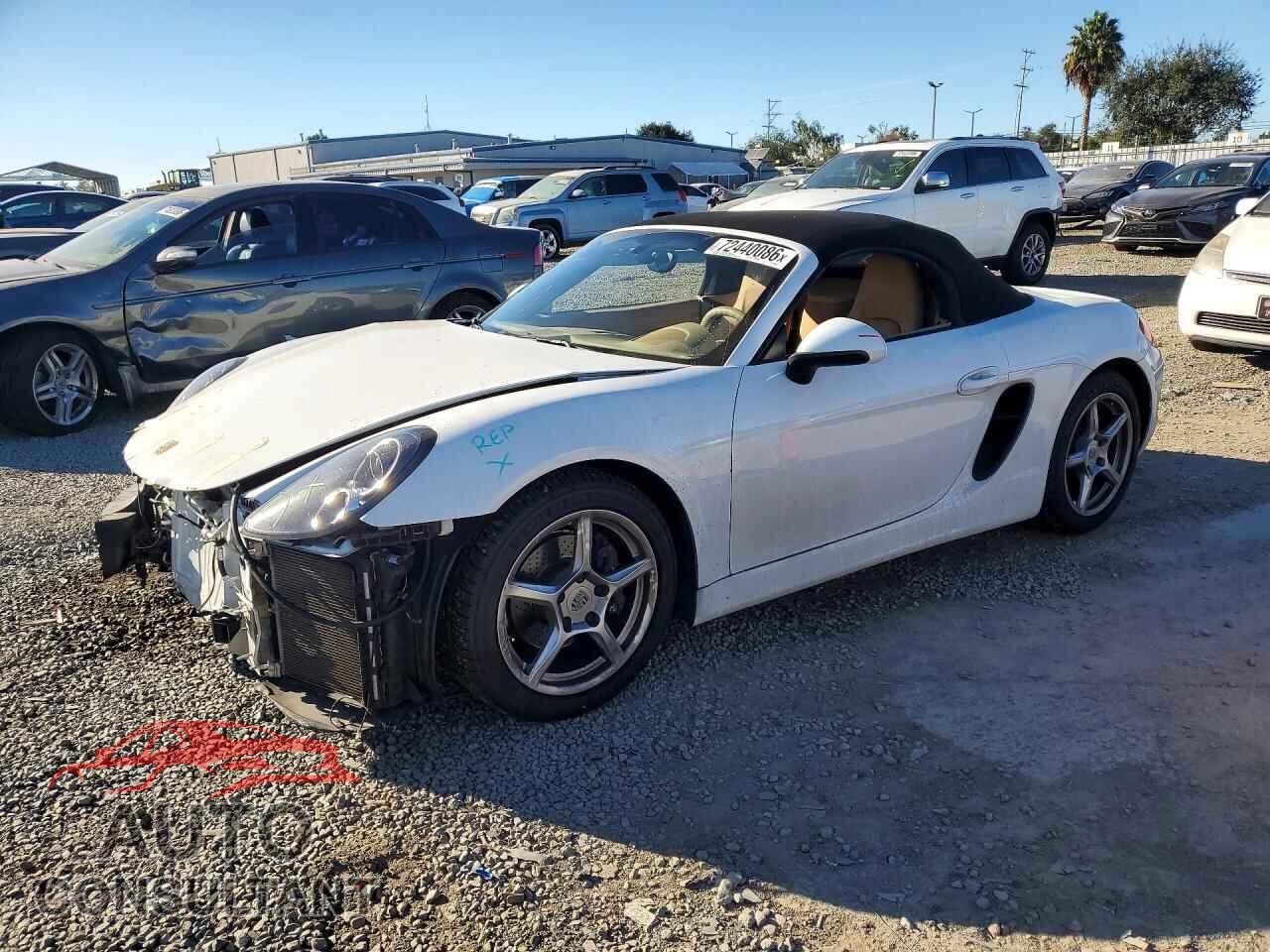 PORSCHE BOXSTER 2014 - WP0CA2A87ES120626