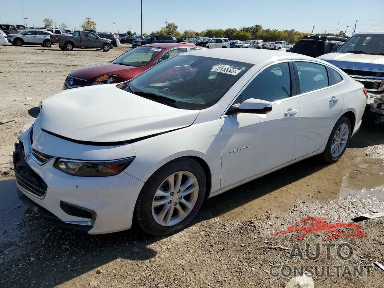 CHEVROLET MALIBU 2017 - 1G1ZE5ST2HF198031