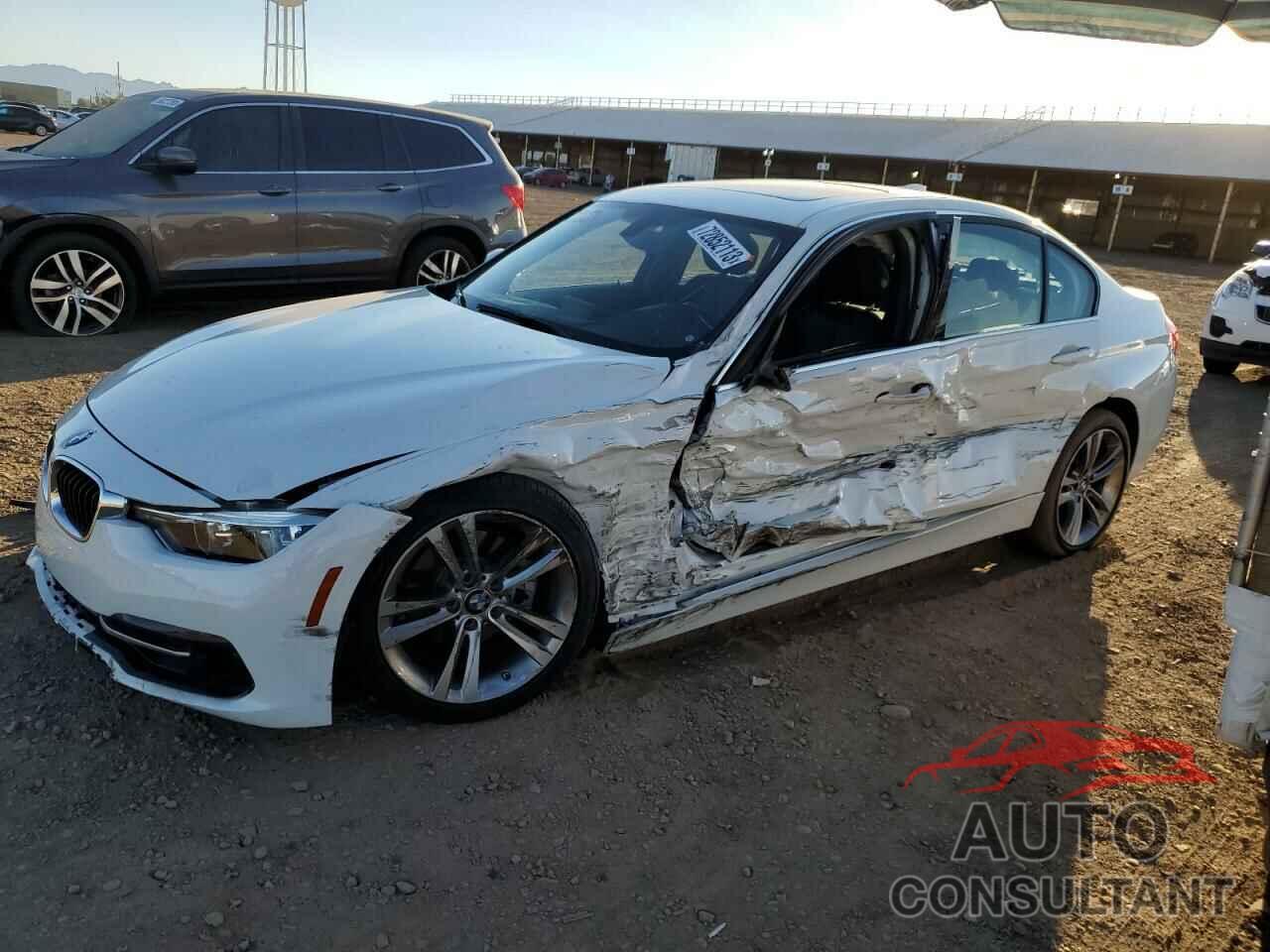 BMW 3 SERIES 2018 - WBA8B9C53JEE82542