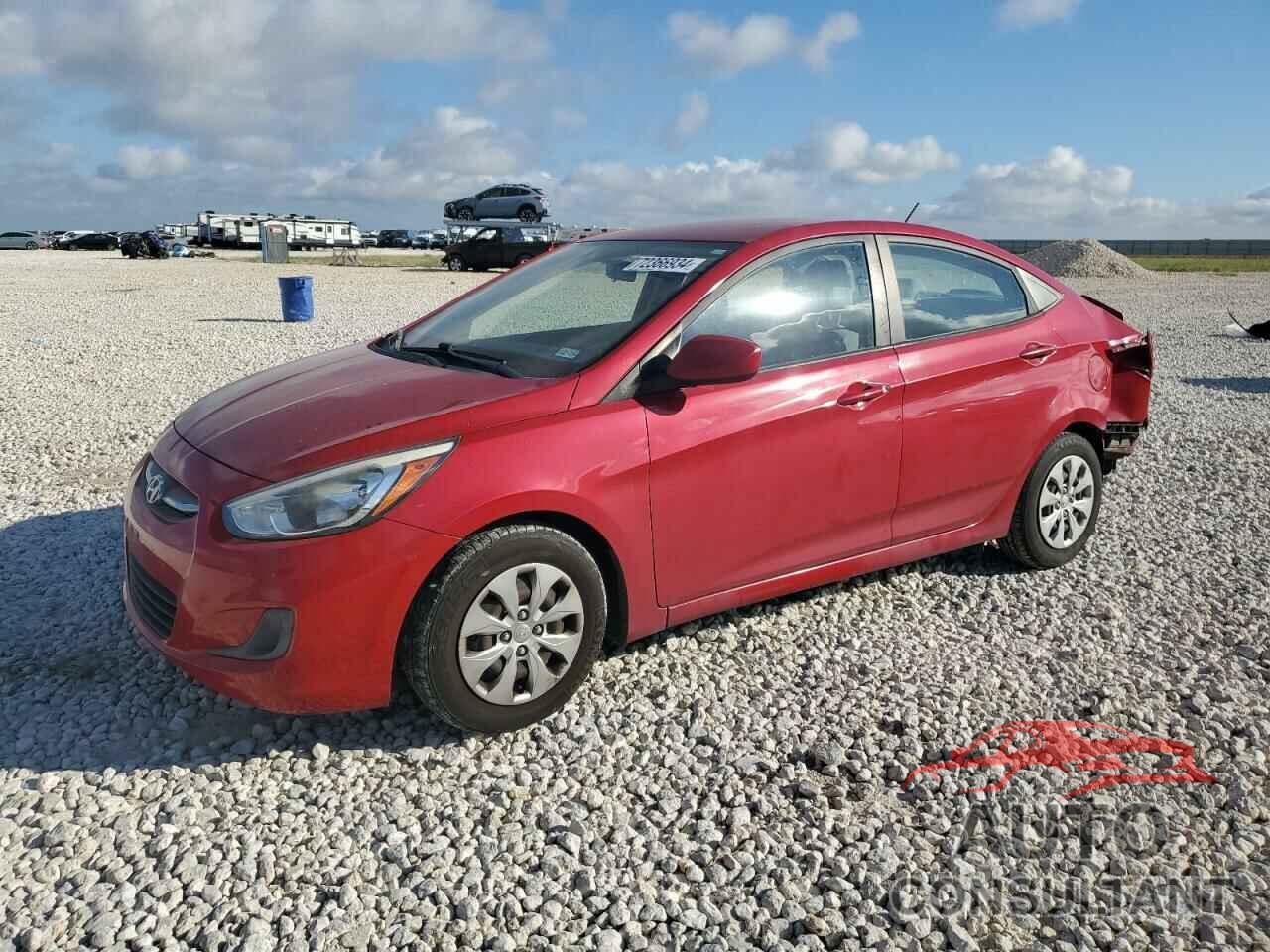 HYUNDAI ACCENT 2017 - KMHCT4AE2HU176389