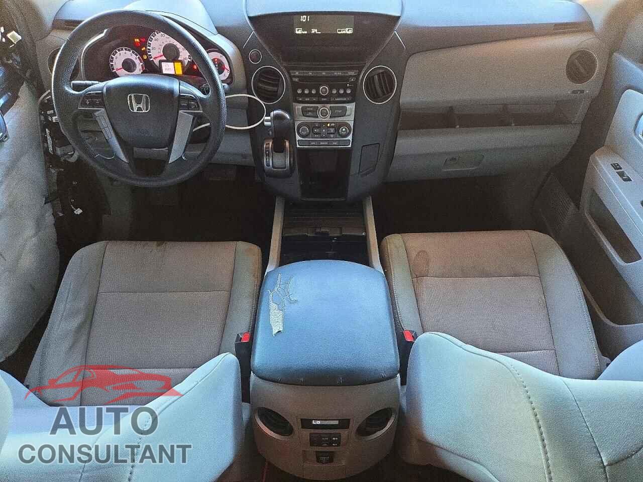 HONDA PILOT 2012 - 5FNYF3H42CB025367