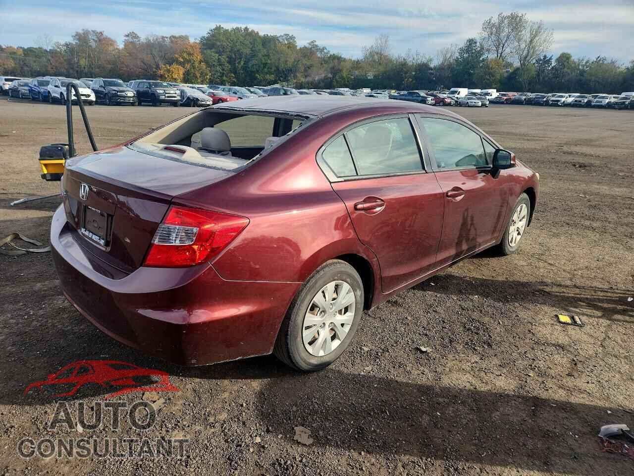 HONDA CIVIC 2012 - 19XFB2E58CE058972