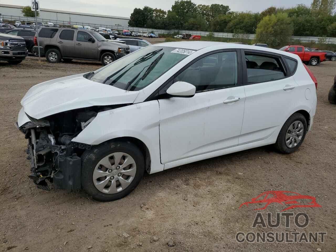 HYUNDAI ACCENT 2017 - KMHCT5AE0HU325808