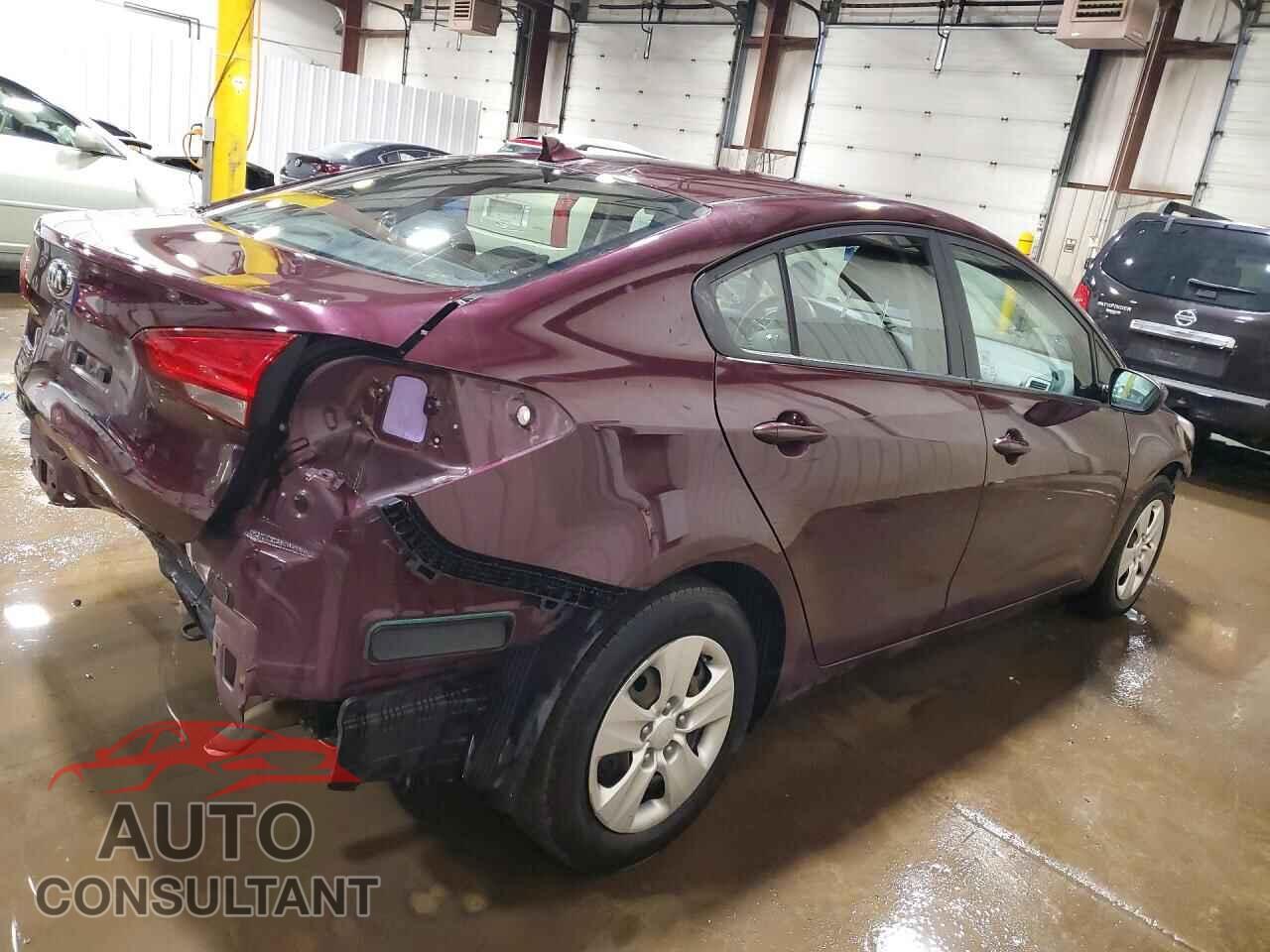 KIA FORTE 2017 - 3KPFK4A78HE015596