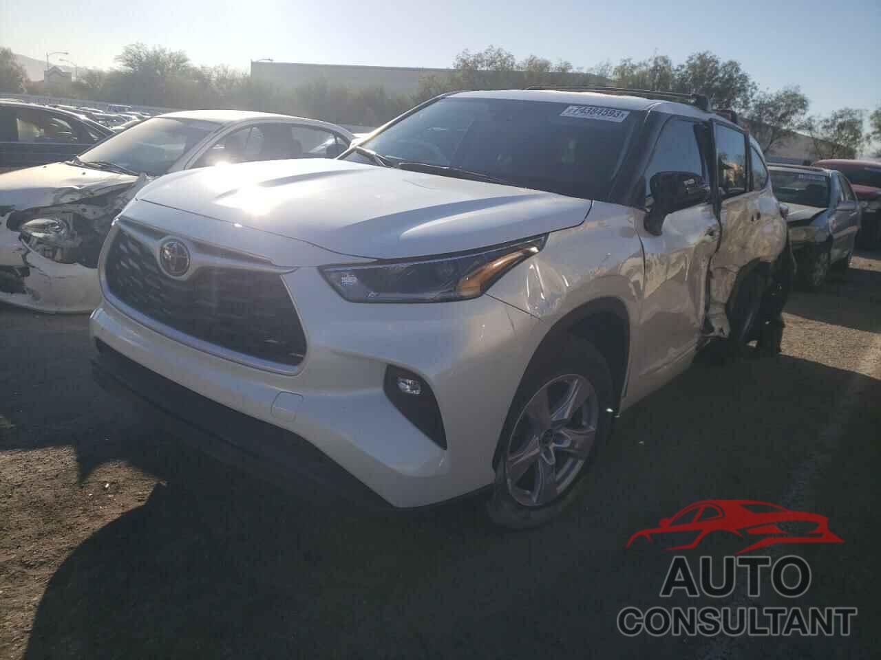 TOYOTA HIGHLANDER 2021 - 5TDZZRAH1MS528056