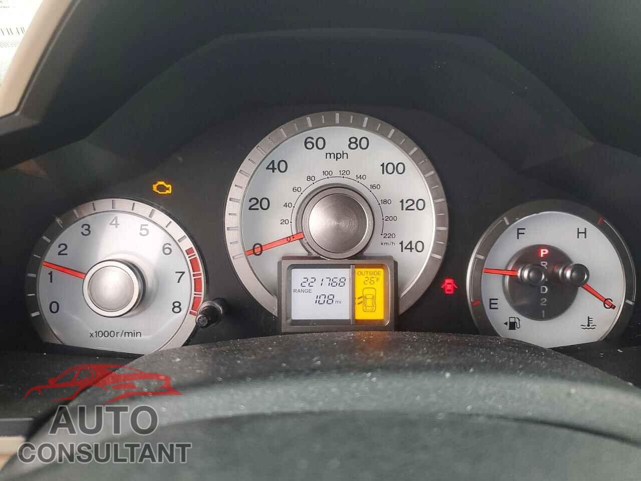 HONDA PILOT 2009 - 5FNYF48519B031135