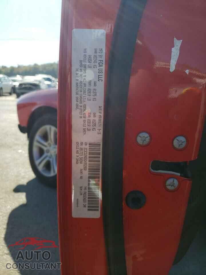 DODGE CHALLENGER 2016 - 2C3CDZAG5GH352860