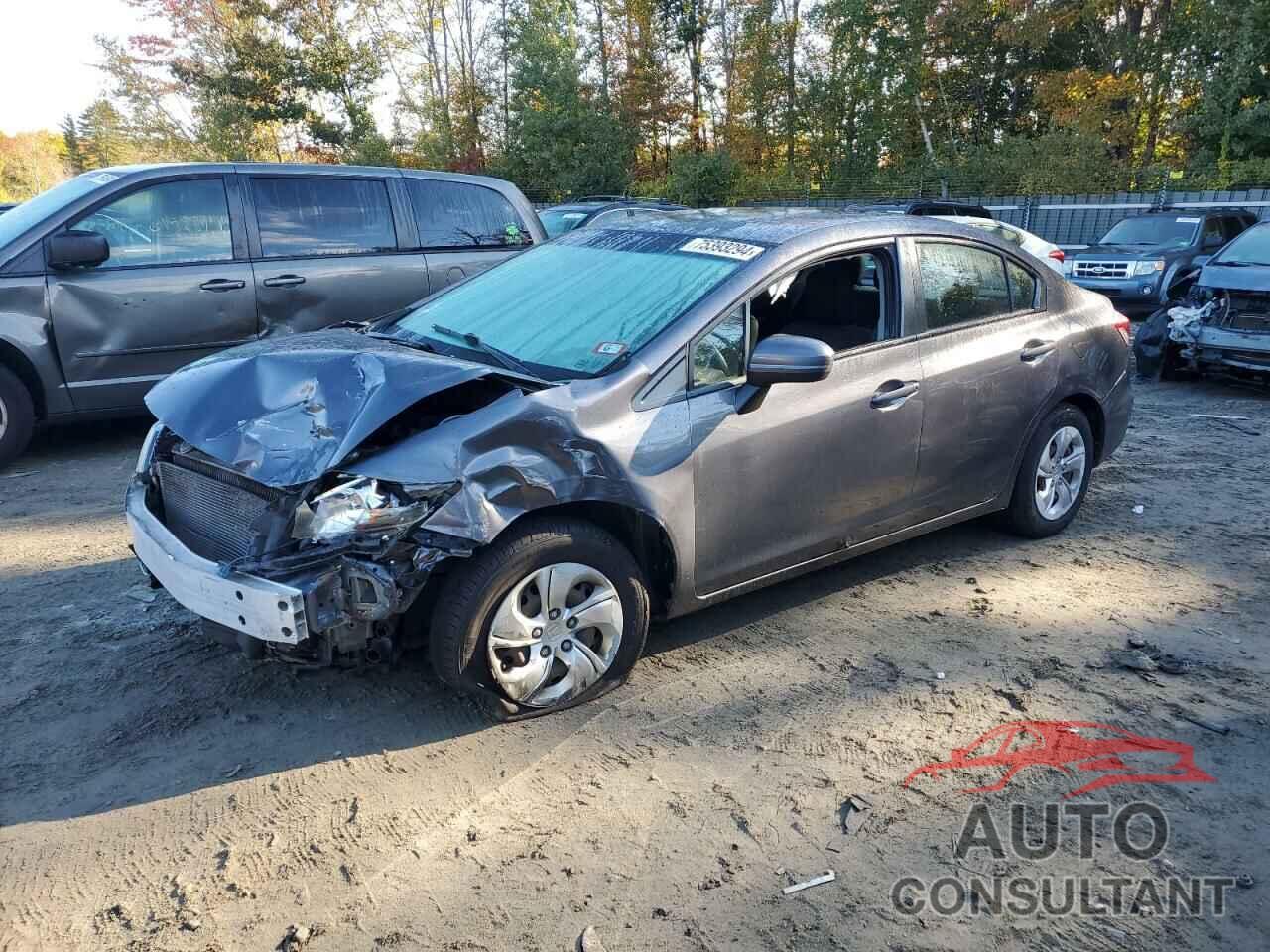 HONDA CIVIC 2015 - 19XFB2F54FE253938