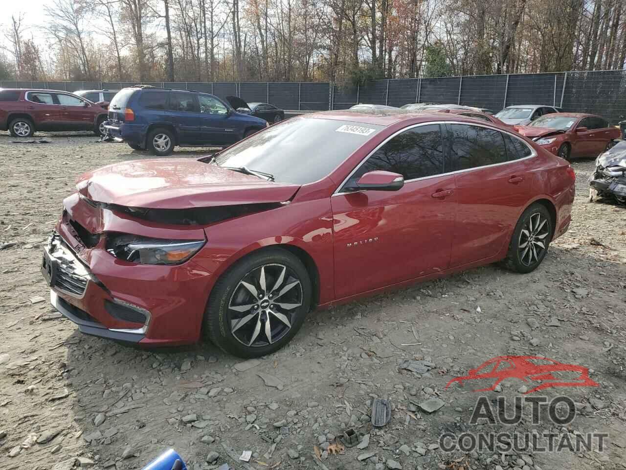 CHEVROLET MALIBU 2017 - 1G1ZE5ST1HF282924