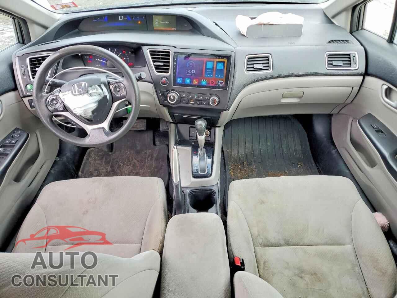 HONDA CIVIC 2013 - 19XFB2F54DE207653
