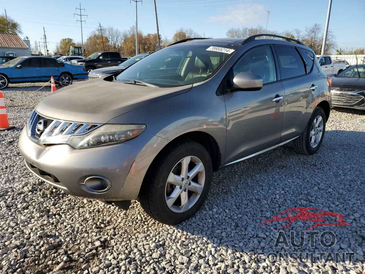 NISSAN MURANO 2009 - JN8AZ18W09W145823
