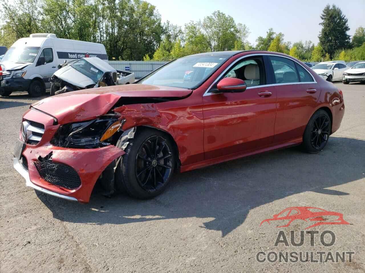 MERCEDES-BENZ C-CLASS 2018 - 55SWF4JB0JU270346