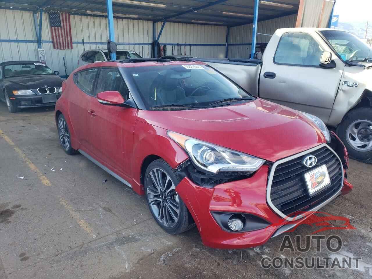 HYUNDAI VELOSTER 2016 - KMHTC6AE8GU274904