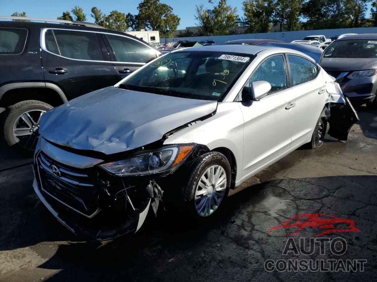 HYUNDAI ELANTRA 2017 - KMHD74LF2HU118068