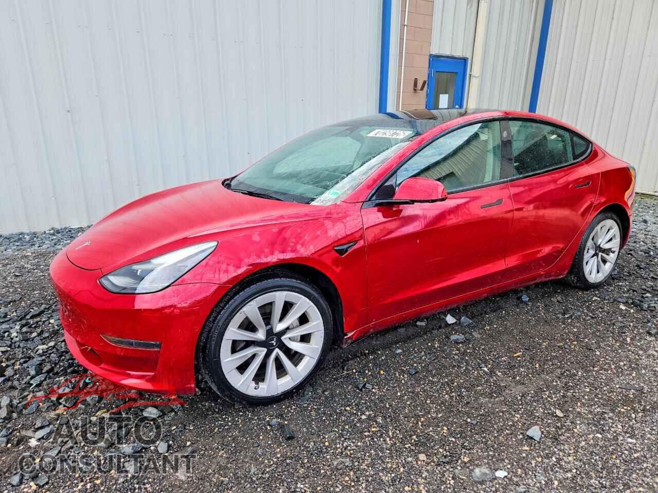 TESLA MODEL 3 2022 - 5YJ3E1EAXNF188301