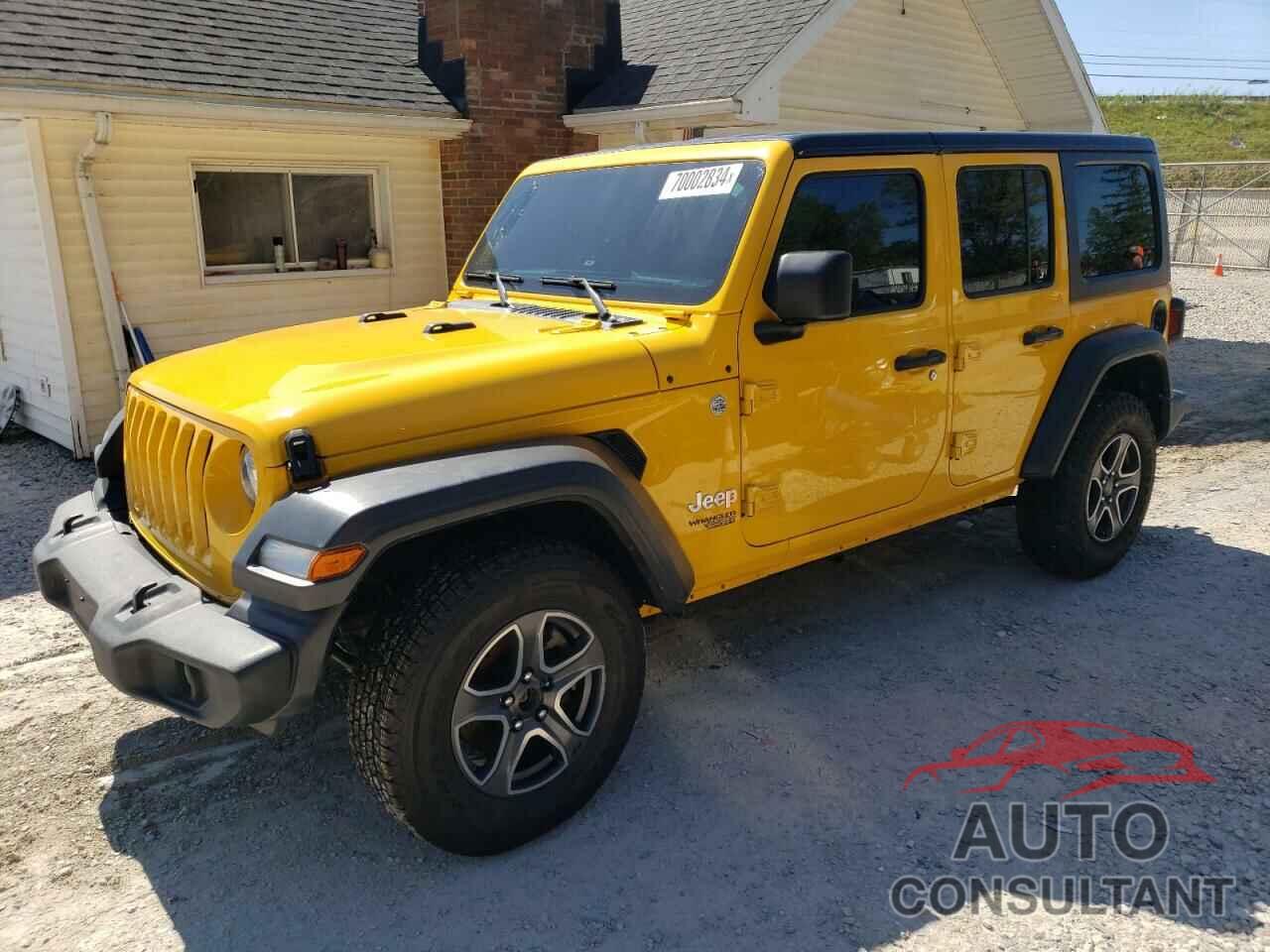 JEEP WRANGLER 2018 - 1C4HJXDG8JW304689