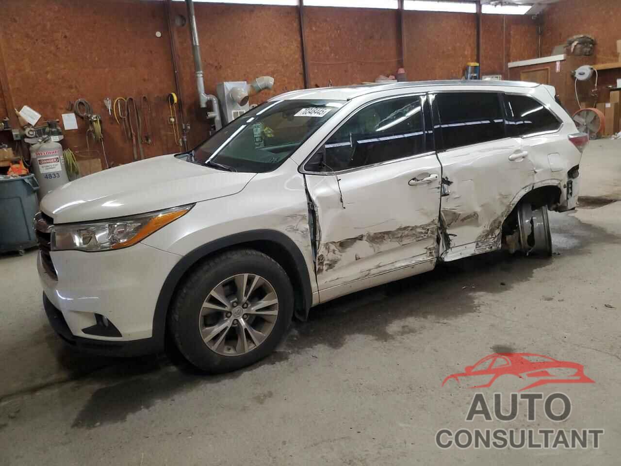TOYOTA HIGHLANDER 2014 - 5TDJKRFH4ES016920