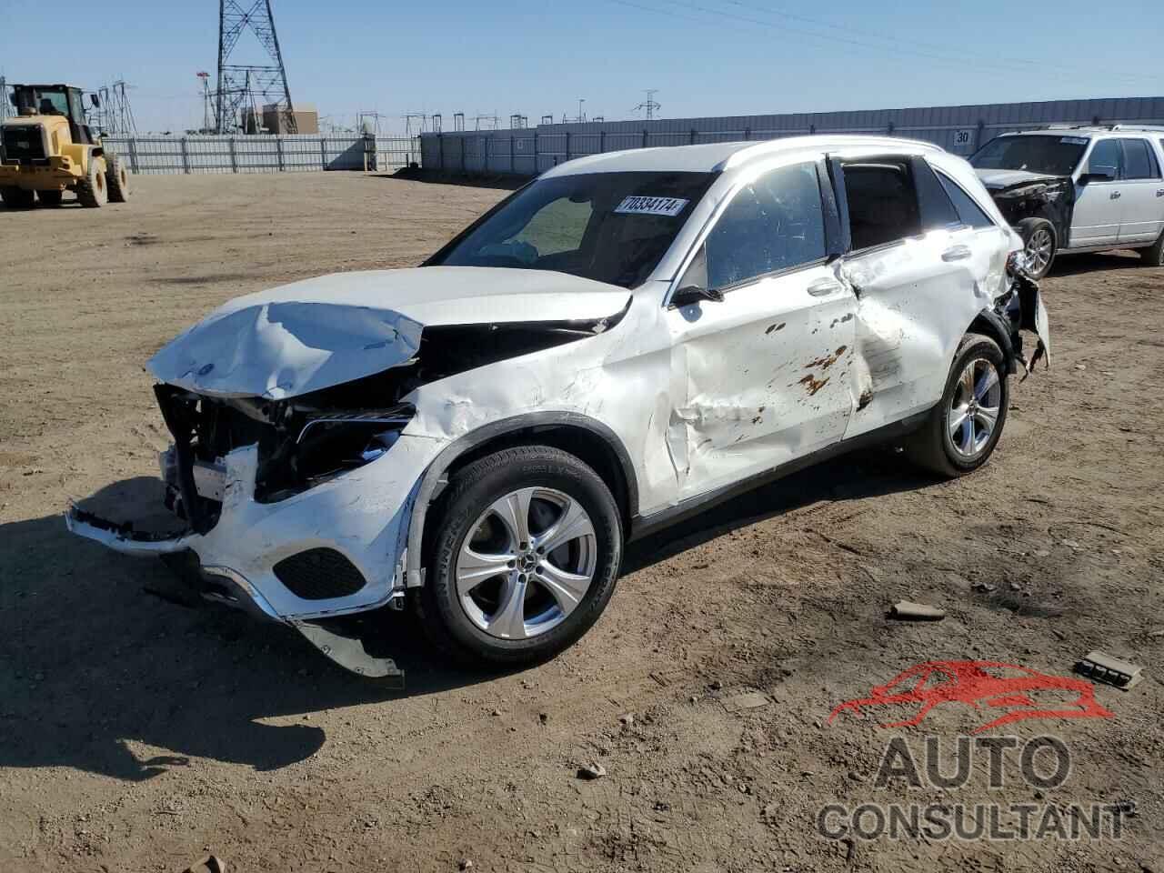 MERCEDES-BENZ GLC-CLASS 2017 - WDC0G4JB7HF249725