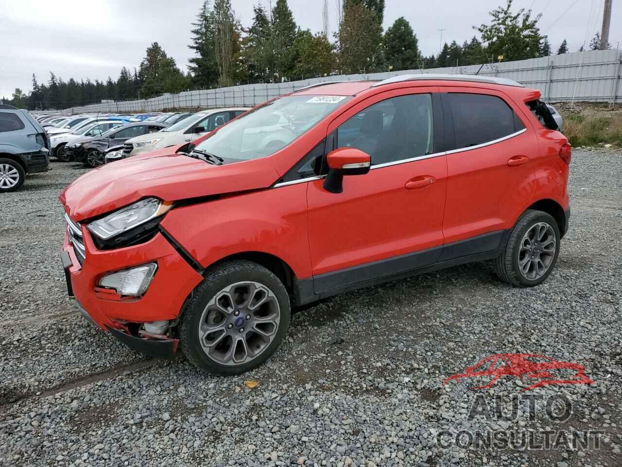 FORD ECOSPORT 2019 - MAJ6S3KL0KC302957