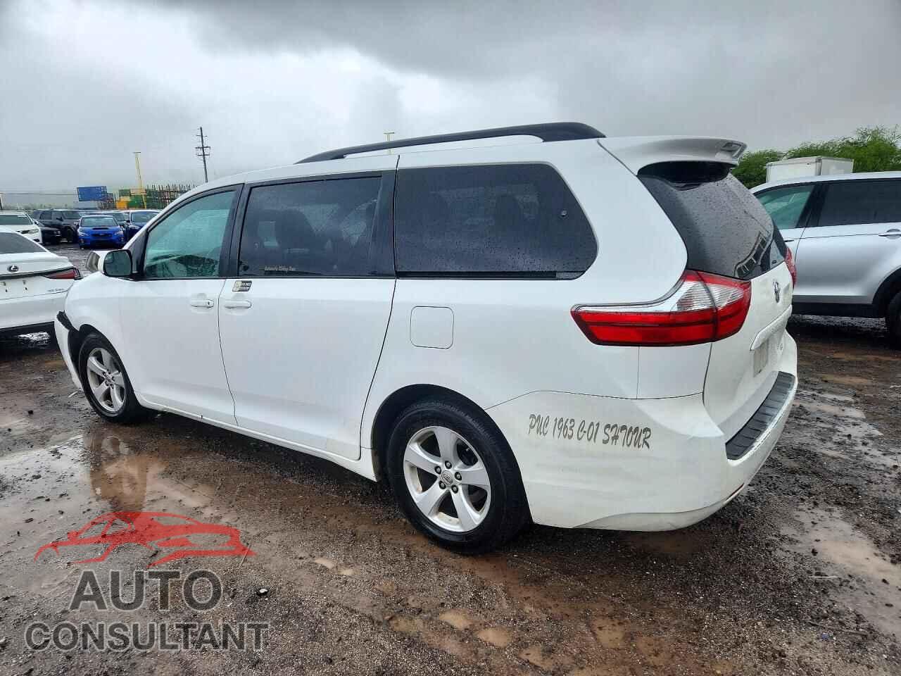 TOYOTA SIENNA 2017 - 5TDKZ3DC0HS787514