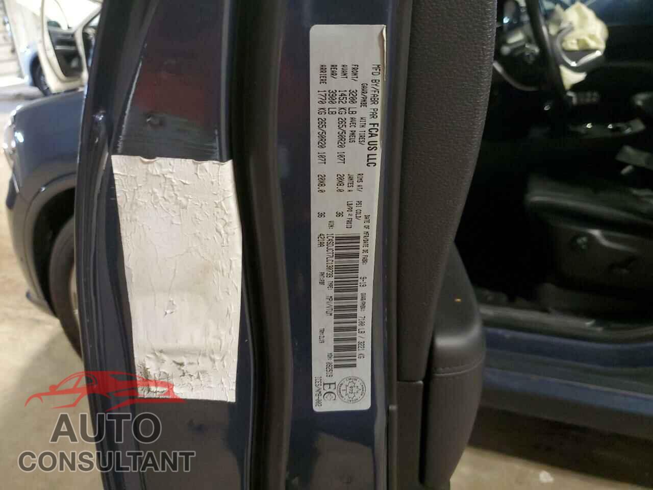 DODGE DURANGO 2020 - 1C4SDJCT7LC130739