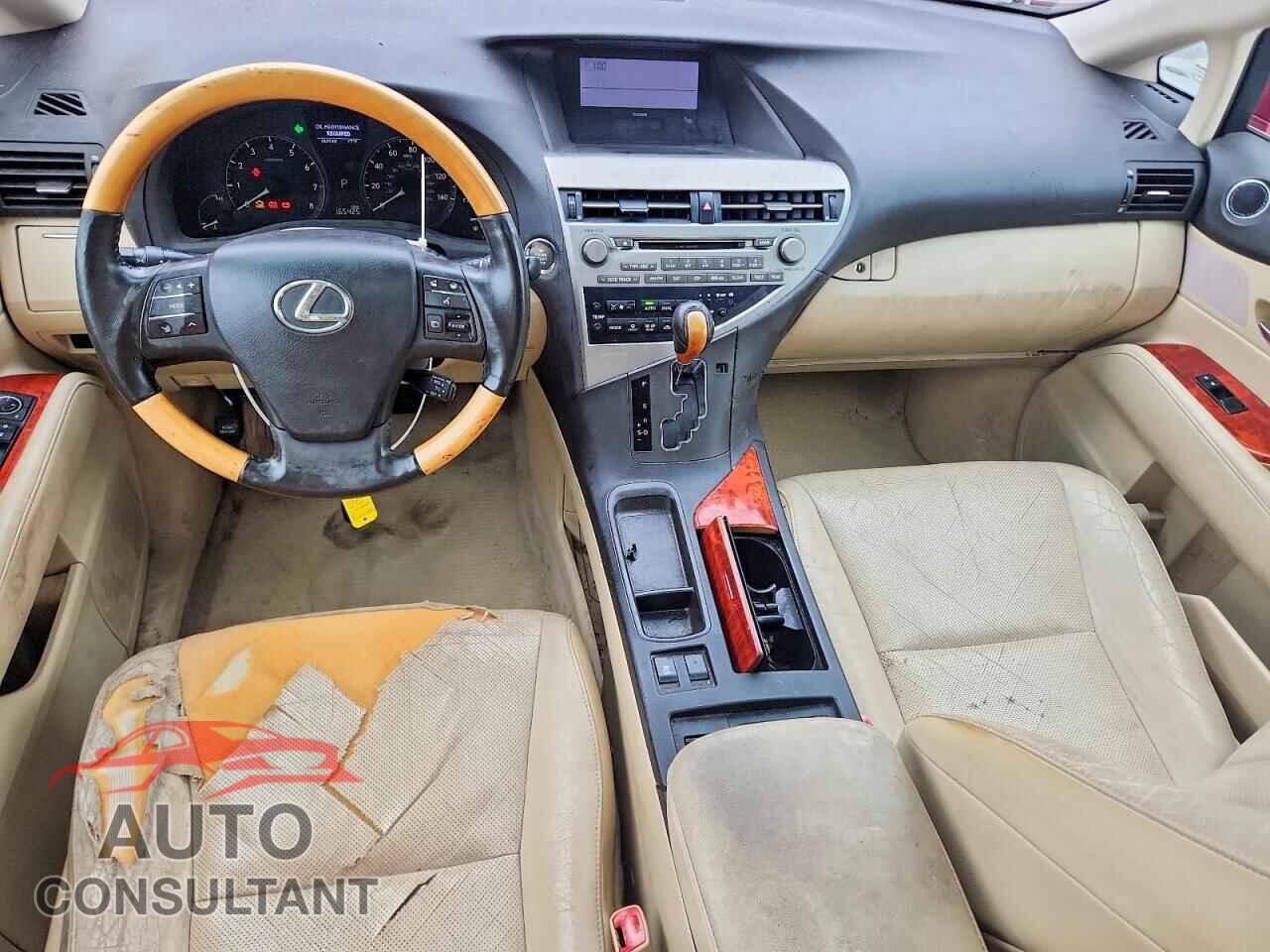 LEXUS RX350 2011 - 2T2ZK1BA0BC044372