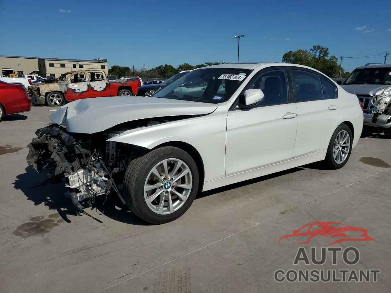 BMW 3 SERIES 2018 - WBA8A3C56JA494690