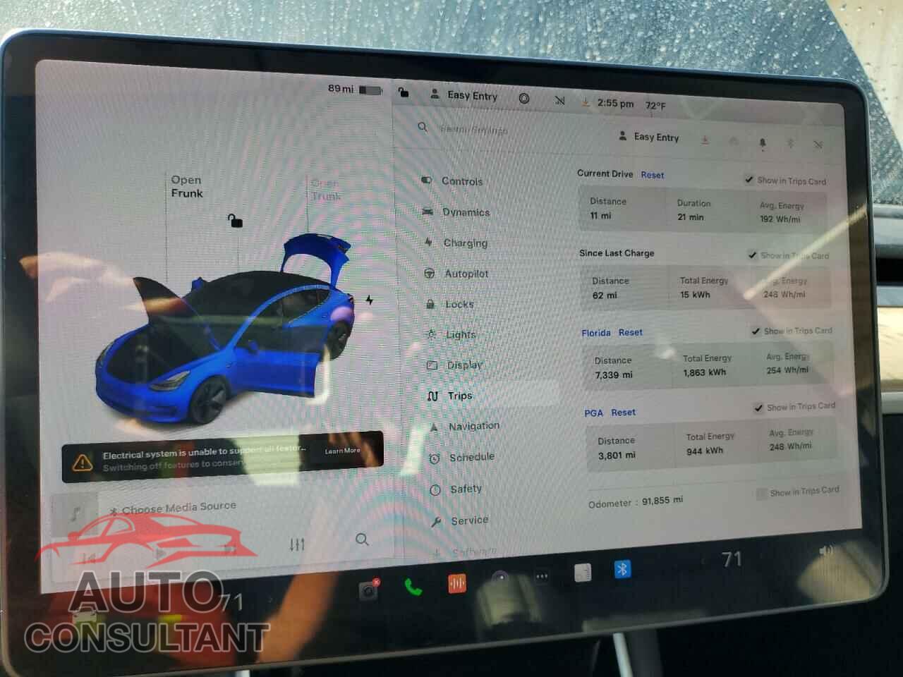 TESLA MODEL 3 2018 - 5YJ3E1EA0JF052155