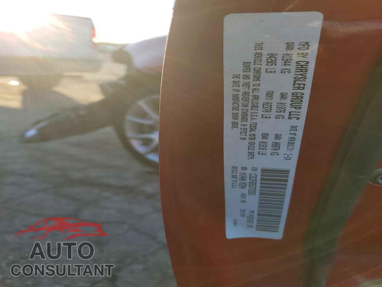 DODGE DART 2014 - 1C3CDFBB5ED732521