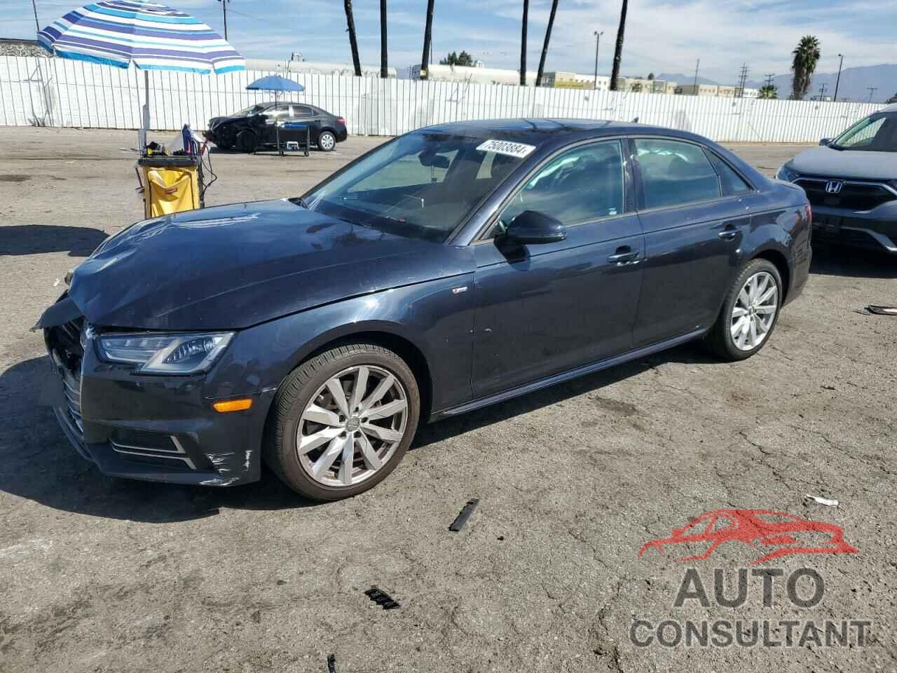 AUDI A4 2018 - WAUKMAF4XJN015734