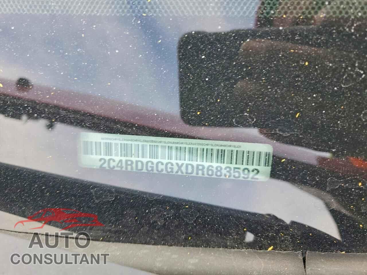 DODGE CARAVAN 2013 - 2C4RDGCGXDR683592