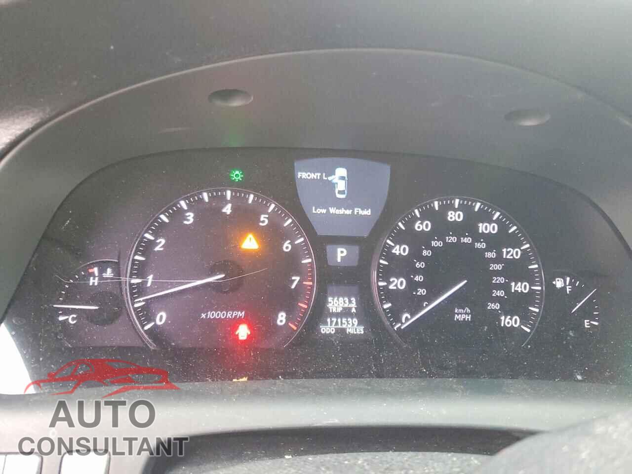 LEXUS LS460 2012 - JTHCL5EF9C5012734