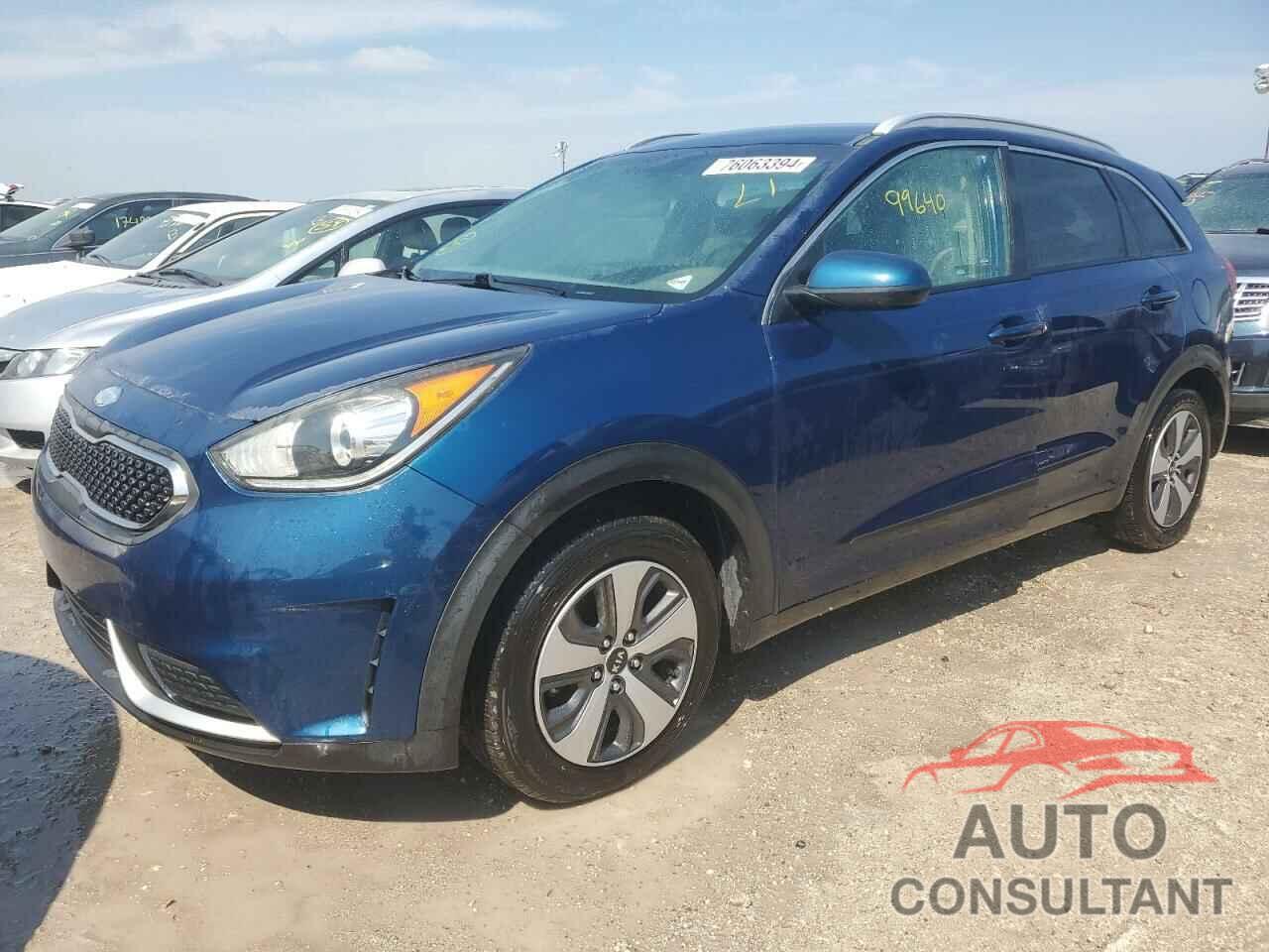 KIA NIRO 2018 - KNDCB3LCXJ5124635