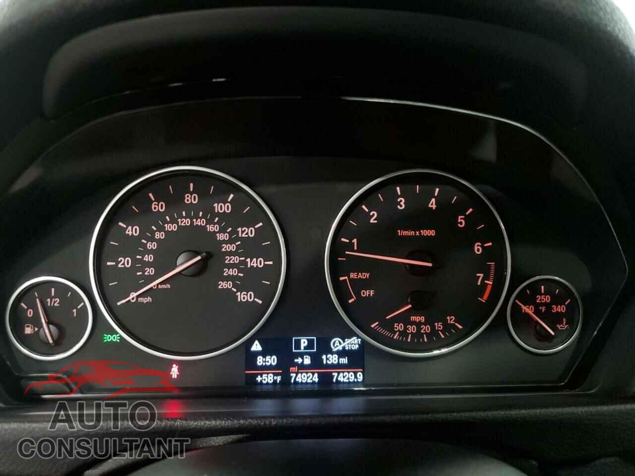 BMW 3 SERIES 2016 - WBA8E5G56GNU21167